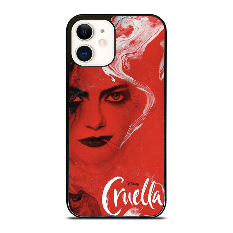 DISNEY CRUELLA DE VIL RED iPhone 12 Case Cover