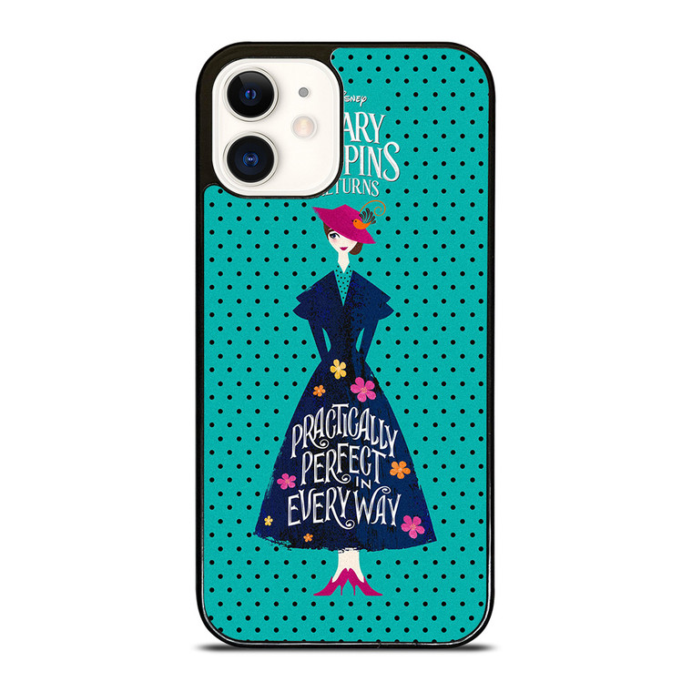 DISNEY MARY POPPINS POLKADOT iPhone 12 Case Cover