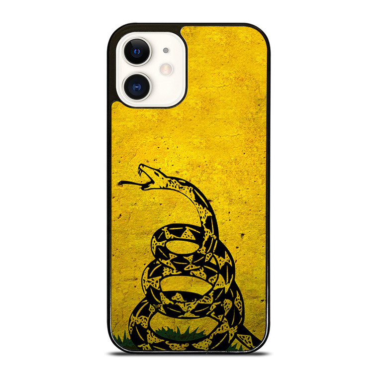 DONT TREAD ON ME GOLD iPhone 12 Case Cover