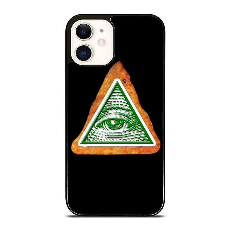 DORITOS CHIPS ILLUMINATI iPhone 12 Case Cover