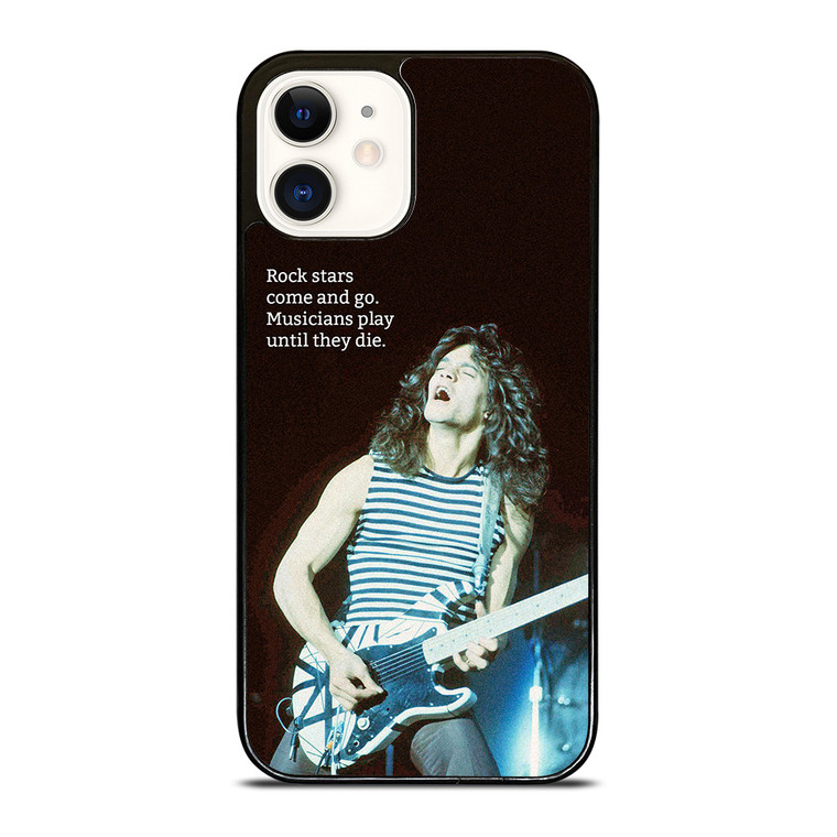 EDDIE VAN HALEN QUOTES 2 iPhone 12 Case Cover