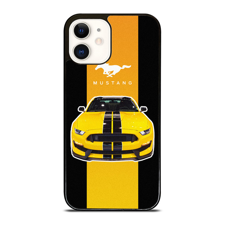 FORD MUSTANG YELLOW iPhone 12 Case Cover