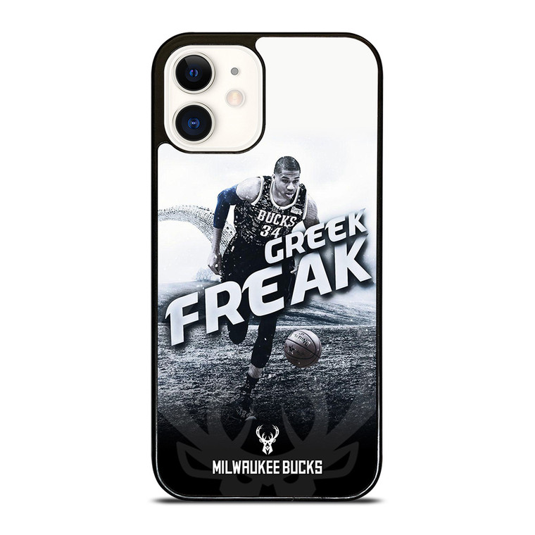GIANNIS ANTETOKOUNMPO GREEK FREAK iPhone 12 Case Cover GIANNIS ANTETOKOUNMPO GREEK FREAK iPhone 12 Case Cover