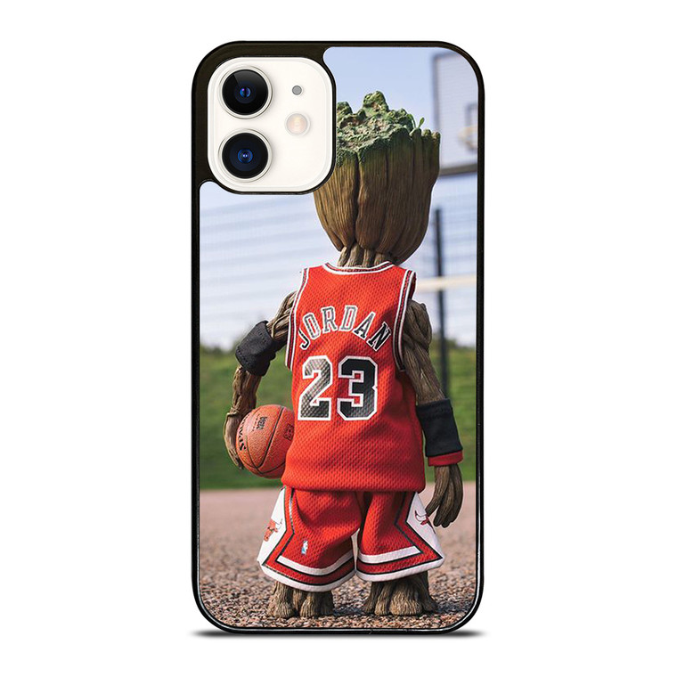 GROOT MICHAEL JORDAN iPhone 12 Case Cover