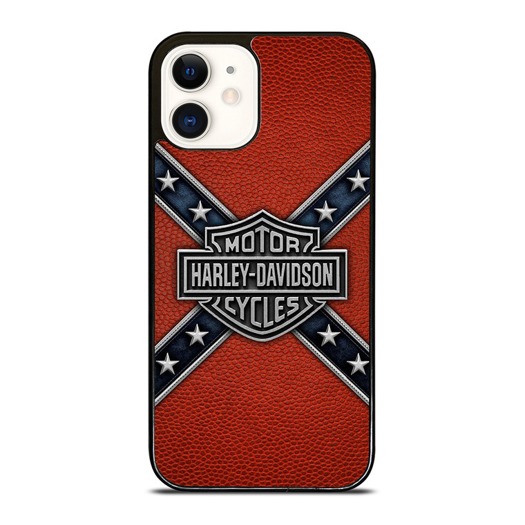 HARLEY DAVIDSON CONFEDERATE SIGN iPhone 12 Case Cover