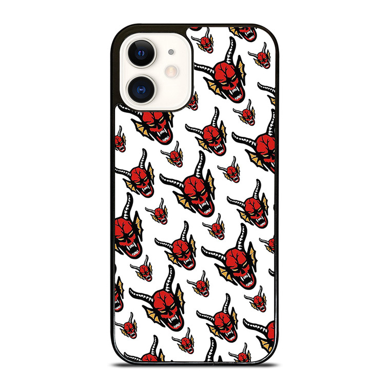 HELLFIRE CLUB STRANGER THINGS PATTERN iPhone 12 Case Cover