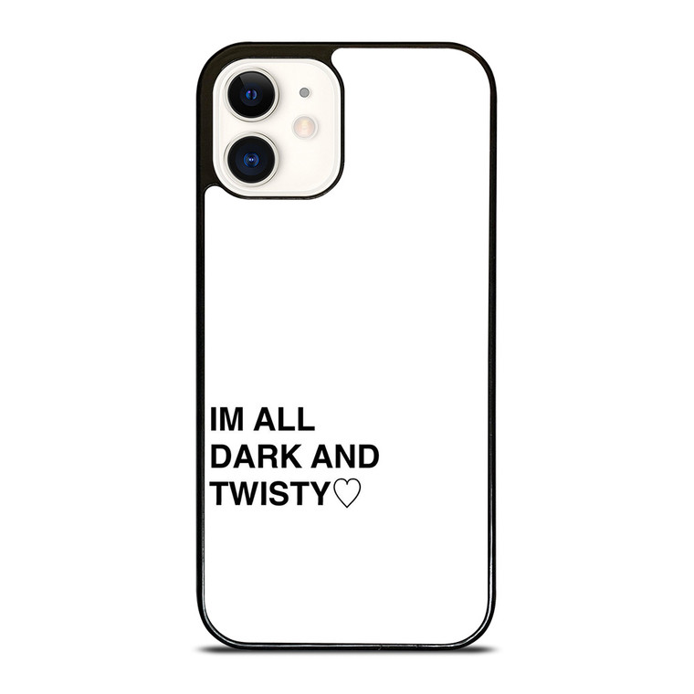 IM ALL SARK AND TWISTY GREYS ANATOMY iPhone 12 Case Cover IM ALL SARK AND TWISTY GREYS ANATOMY iPhone 12 Case Cover