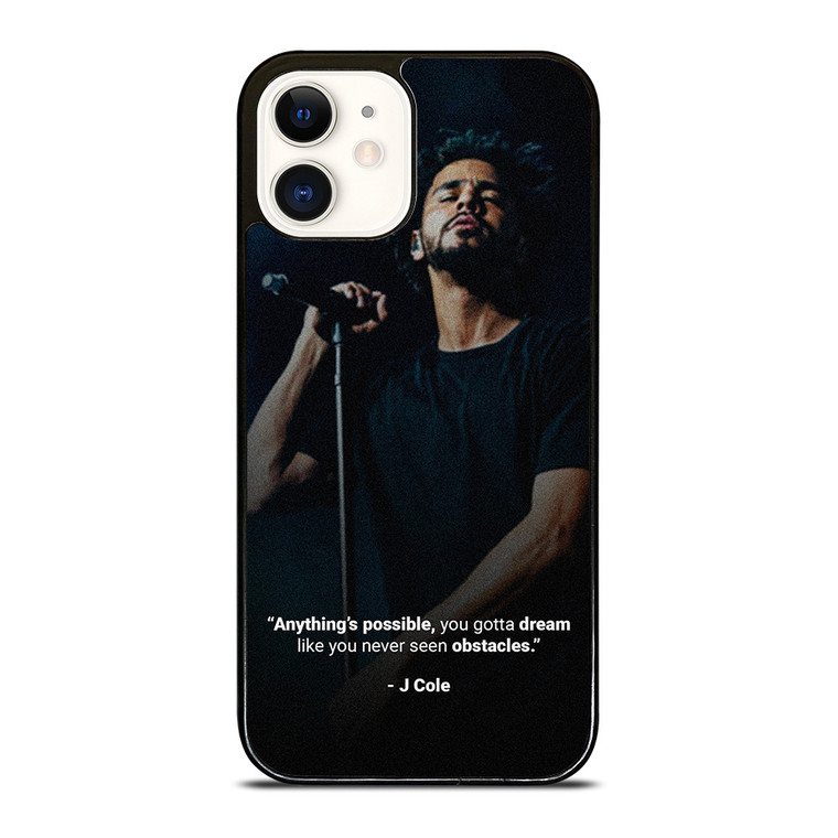 J COLE RAPPER QUOTES iPhone 12 Case Cover