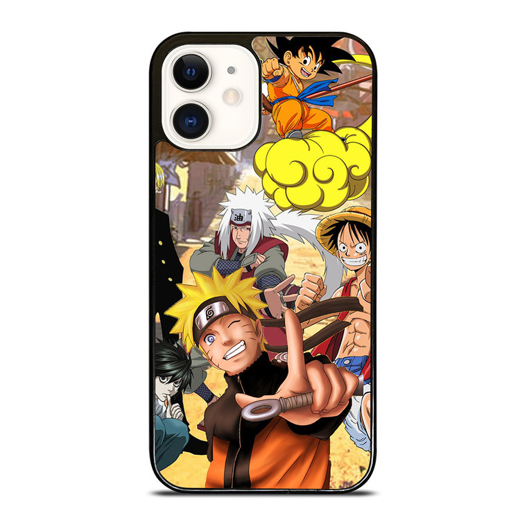 JAPANESE ANIME CROSSOVER iPhone 12 Case Cover