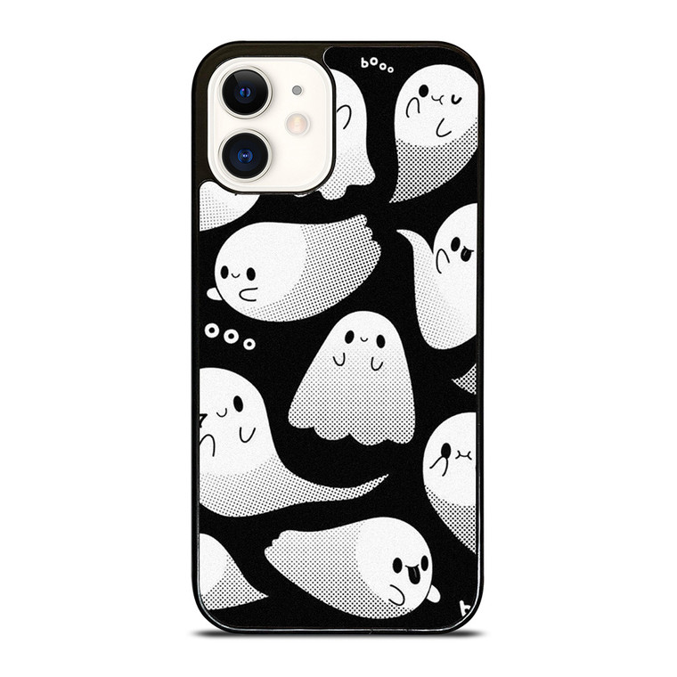 KAWAII GHOST FACE iPhone 12 Case Cover