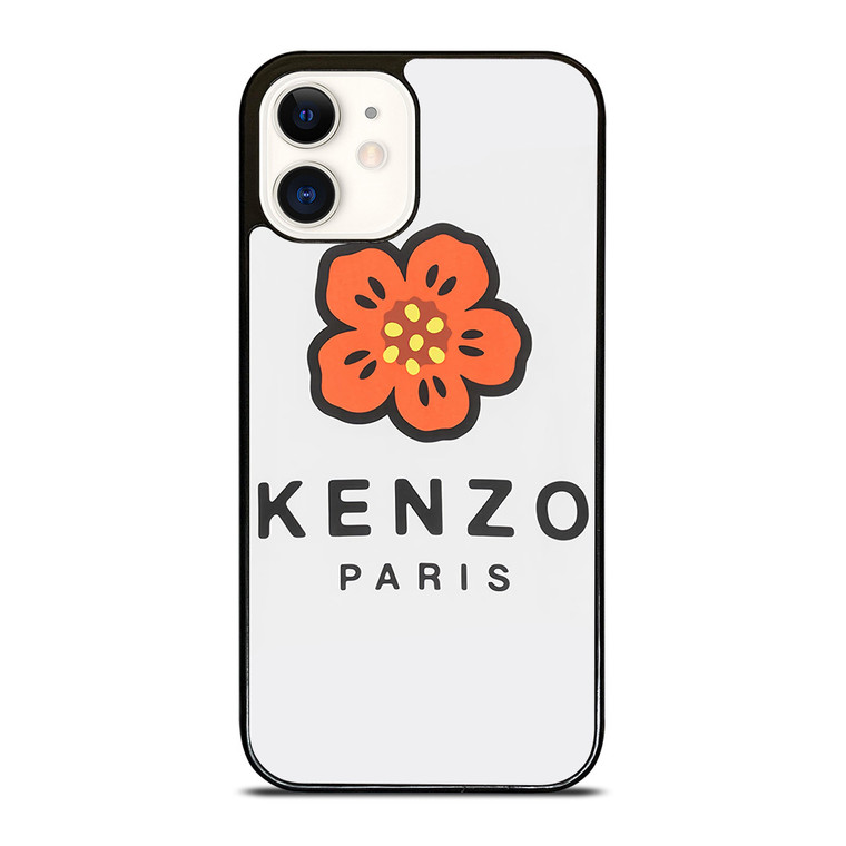 KENZO PARIS FLOWER iPhone 12 Case Cover