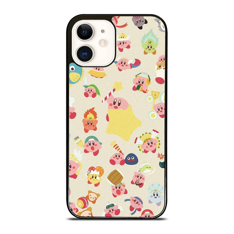 KIRBY CUTE PATTERN iPhone 12 Case Cover