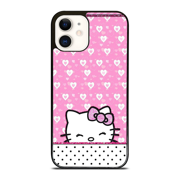 LOVELY HELLO KITTY iPhone 12 Case Cover LOVELY HELLO KITTY iPhone 12 Case Cover
