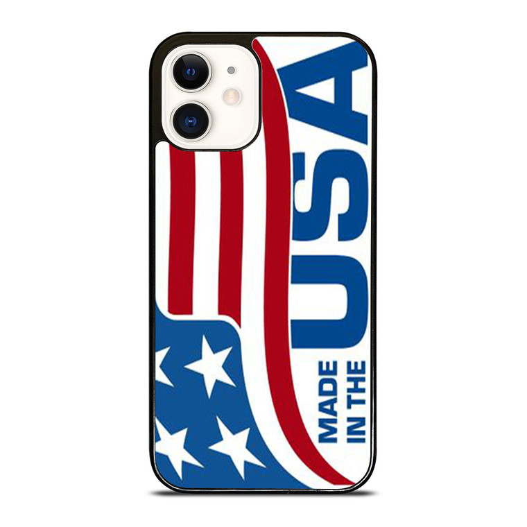 MADE IN USA LOGO iPhone 12 Case Cover