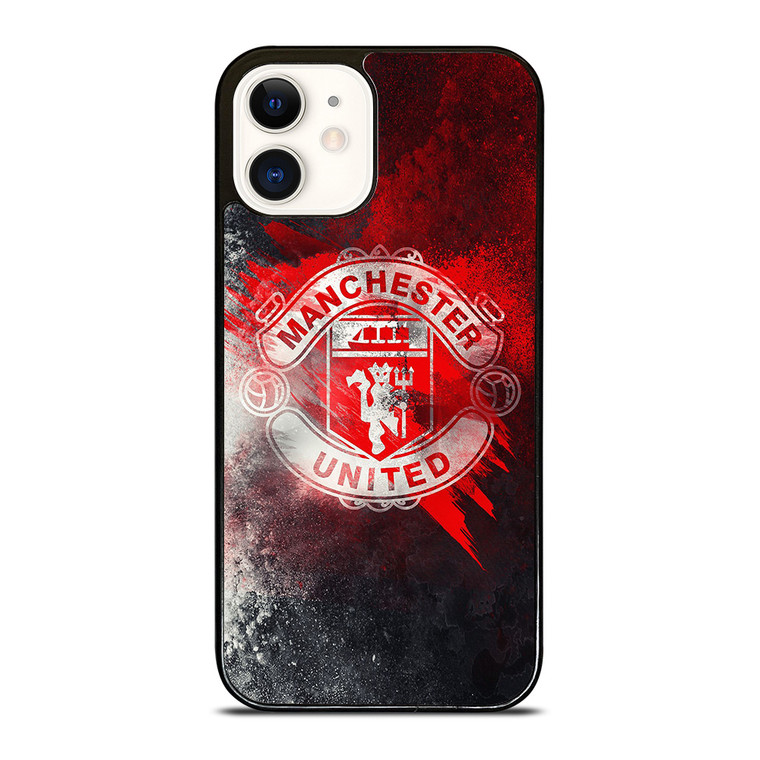 MANCHESTER UNITED FOOTBALL CLUB LOGO iPhone 12 Case Cover