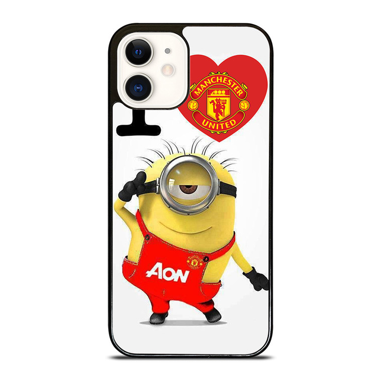 MINIONS LOVE MANCHESTER UNITED iPhone 12 Case Cover
