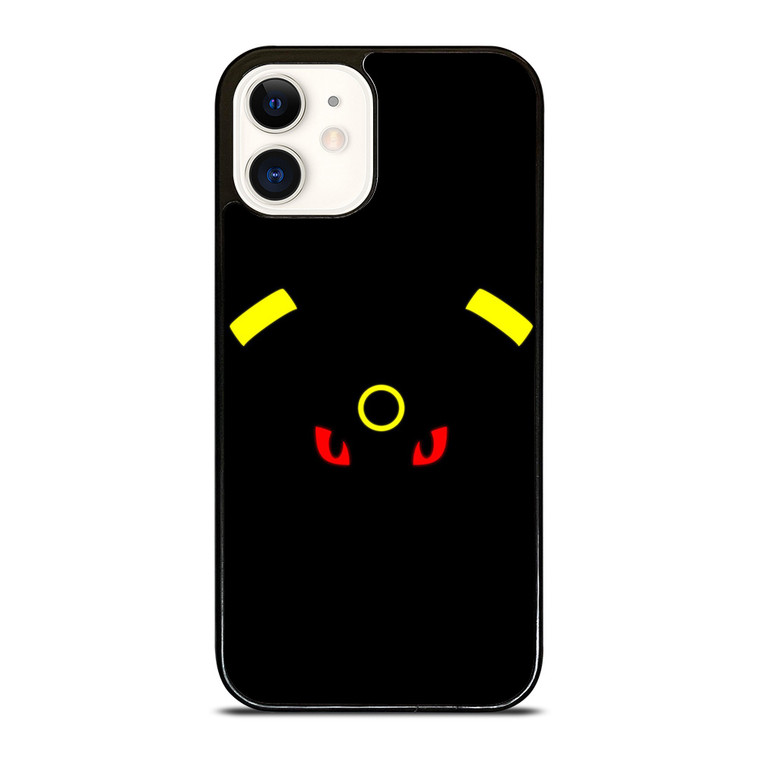 POKEMON UMBREON FLAT ICON iPhone 12 Case Cover POKEMON UMBREON FLAT ICON iPhone 12 Case Cover