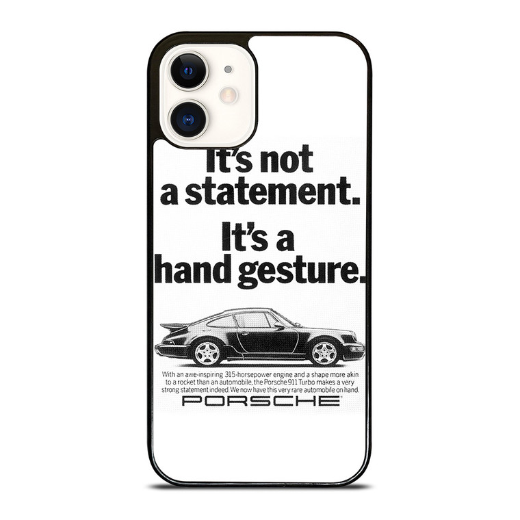 PORSHCE CAYMAN VINTAGE ADS iPhone 12 Case Cover