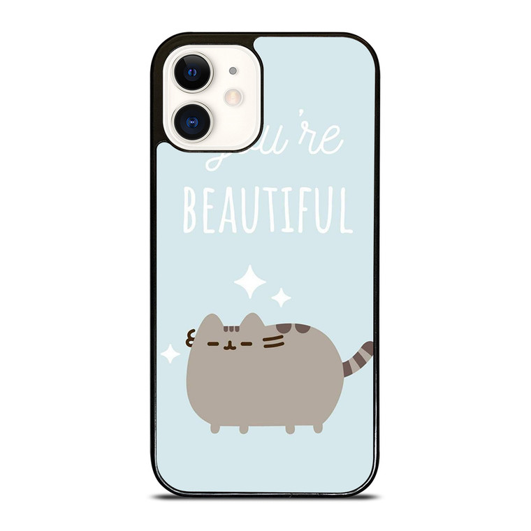 PUSHEEN BEAUTIFUL CAT iPhone 12 Case Cover