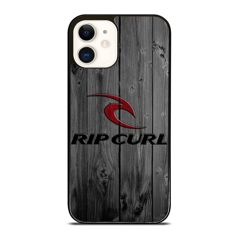RIP CURL SURFING WOODEN LOGO iPhone 12 Case Cover