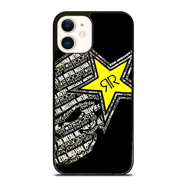 ROCKSTAR ENERGY DRINK SKULL iPhone 12 Case Cover