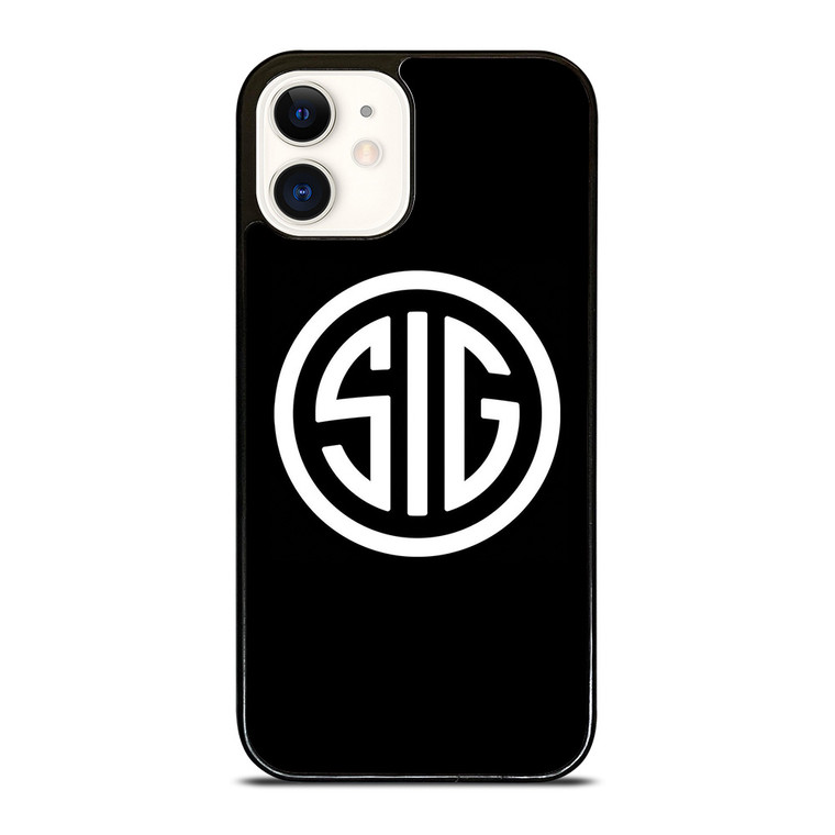 SIG SAUER FIREARMS LOGO iPhone 12 Case Cover