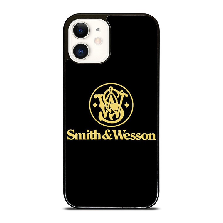 SMITH AND WESSON PISTOLS LOGO iPhone 12 Case Cover