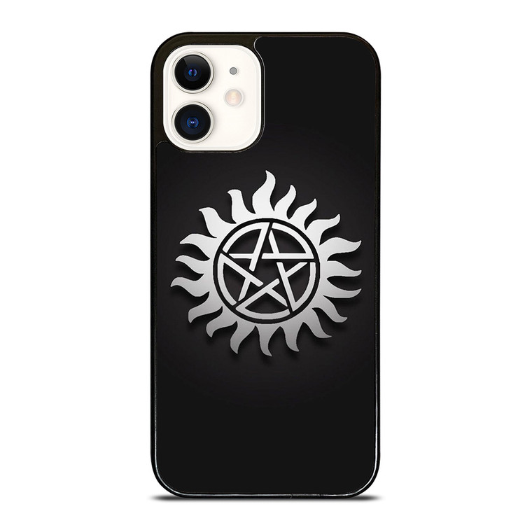 SUPERNATURAL METAL LOGO iPhone 12 Case Cover