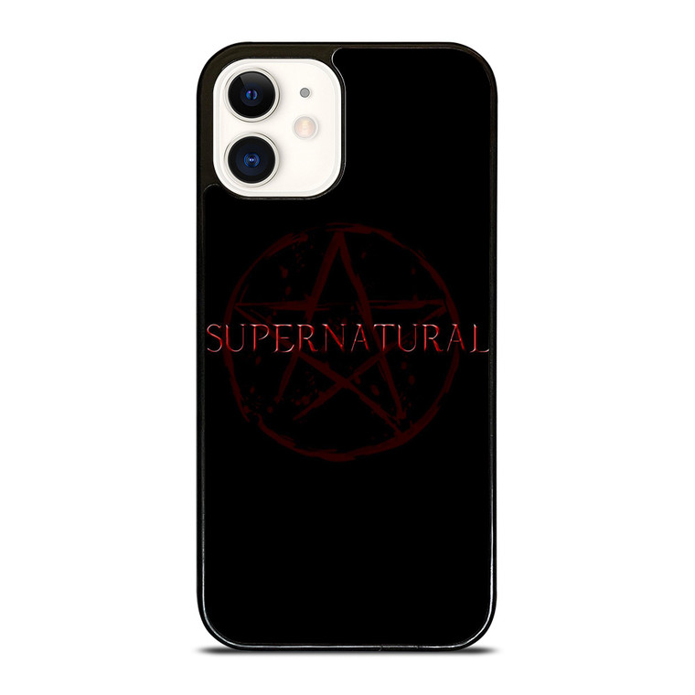 SUPERNATURAL MOVIES LOGO 2 iPhone 12 Case Cover