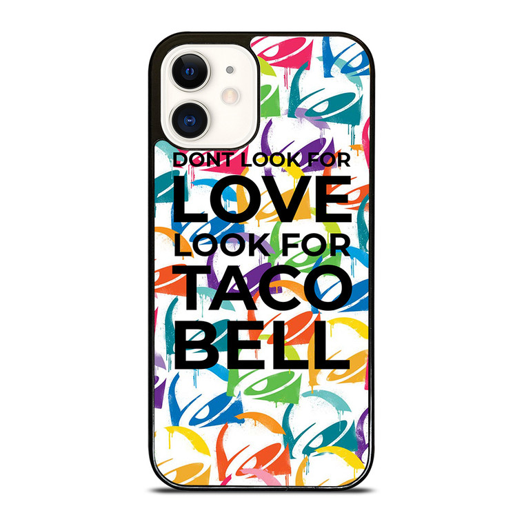 TACO BELL FUNNY QUOTES iPhone 12 Case Cover