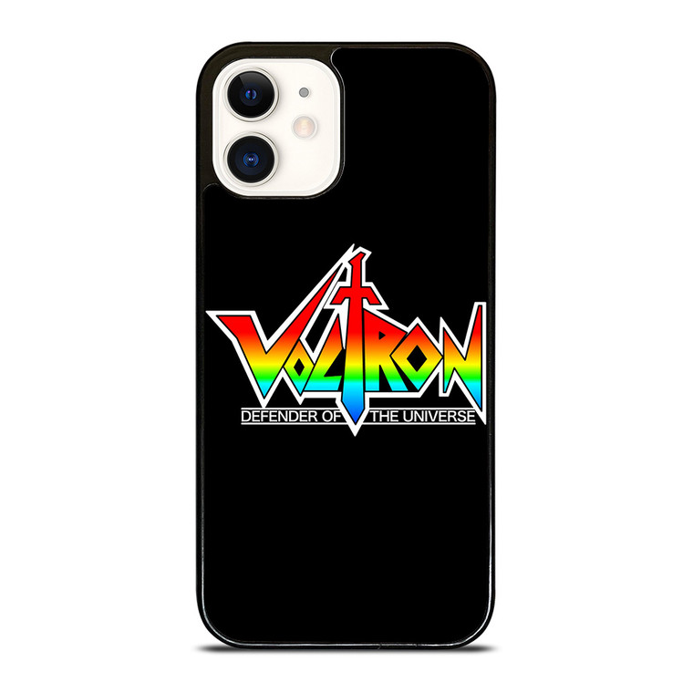 VOLTRON DEFENDER OF THE UNIVERSE LOGO iPhone 12 Case Cover
