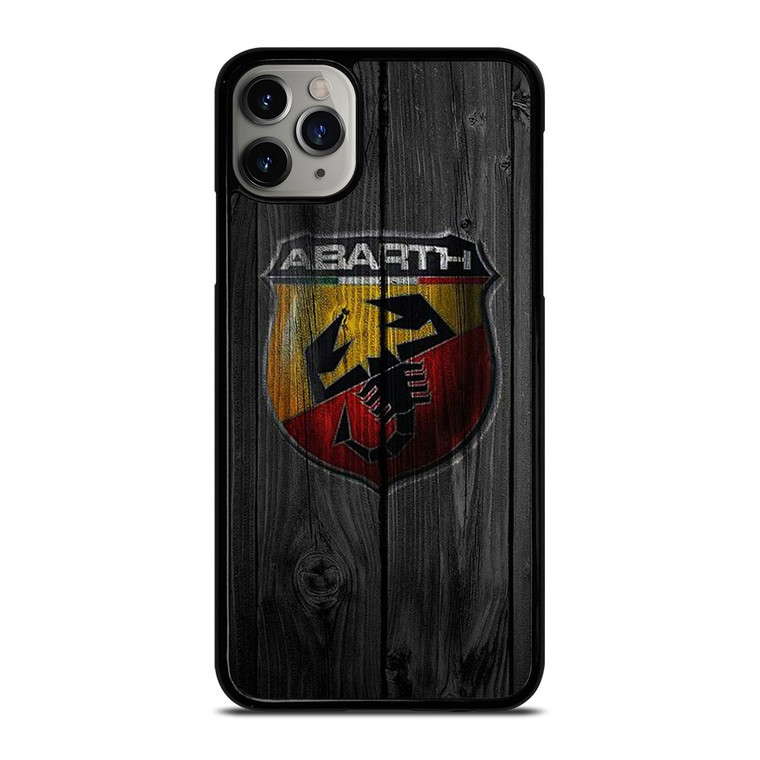 ABARTH CAR WOODEN LOGO iPhone 11 Pro Max Case Cover