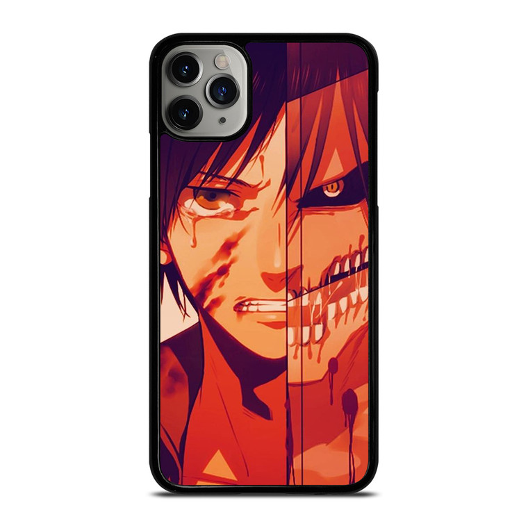 ATTACK ON TITAN EREN YEAGER ANIME iPhone 11 Pro Max Case Cover
