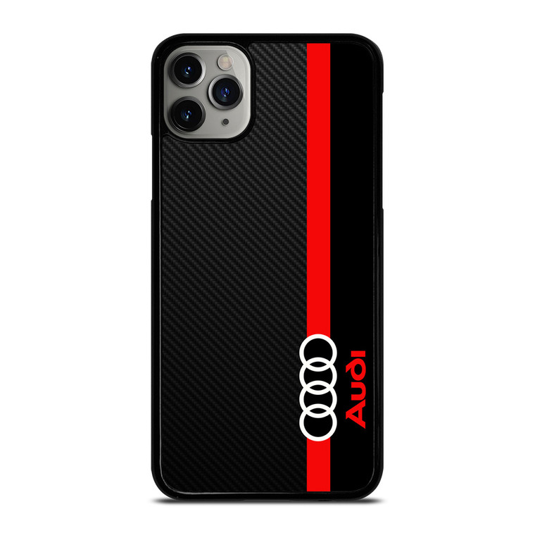 AUDI RED STRIPE LOGO iPhone 11 Pro Max Case Cover