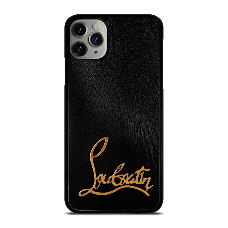 CHRISTAN LOUBOUTIN BLACK iPhone 11 Pro Max Case Cover