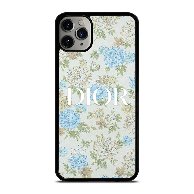 CHRISTIAN DIOR LOGO FLORAL iPhone 11 Pro Max Case Cover