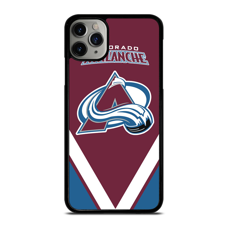 COLORADO AVALANCHE ICE HOCKEY LOGO iPhone 11 Pro Max Case Cover