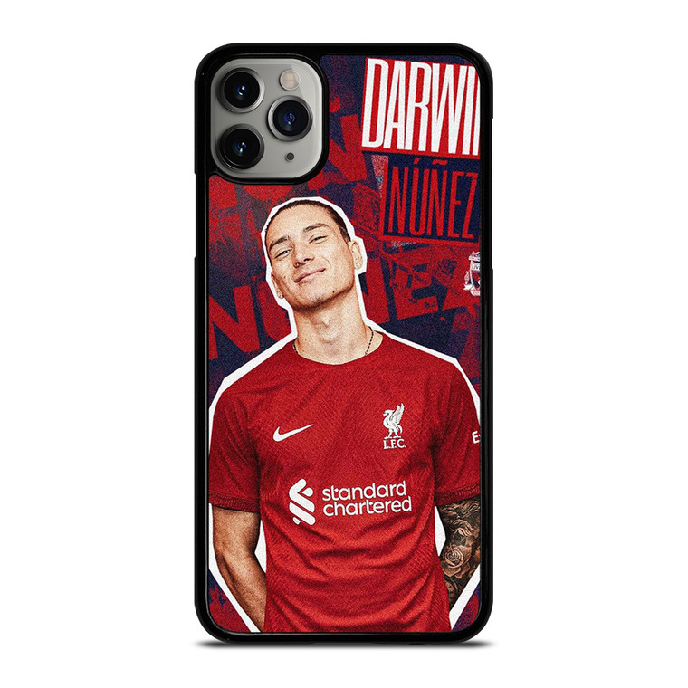 DARWIN NUNEZ LIVERPOOL FC iPhone 11 Pro Max Case Cover DARWIN NUNEZ LIVERPOOL FC iPhone 11 Pro Max Case Cover