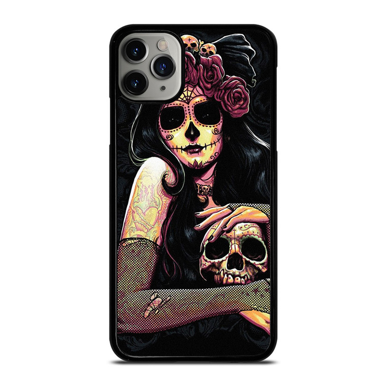 DIA DE LOS MUERTOS ART iPhone 11 Pro Max Case Cover