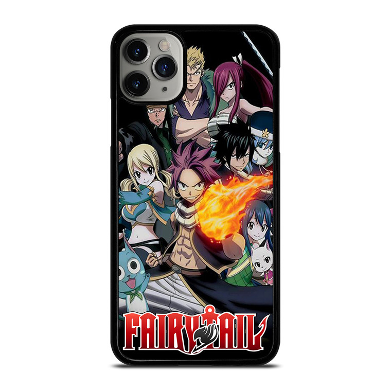 FAIRY TAIL ANIME ALL CHARACTERS iPhone 11 Pro Max Case Cover