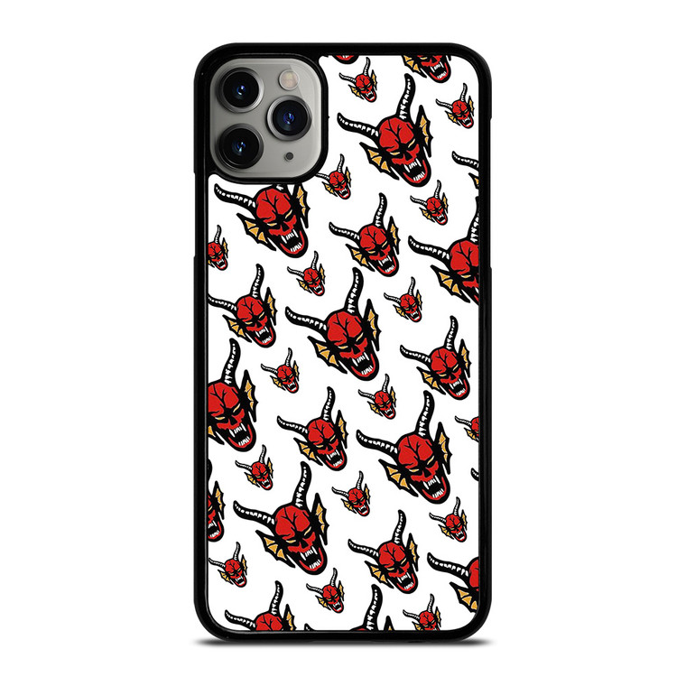 HELLFIRE CLUB STRANGER THINGS PATTERN iPhone 11 Pro Max Case Cover