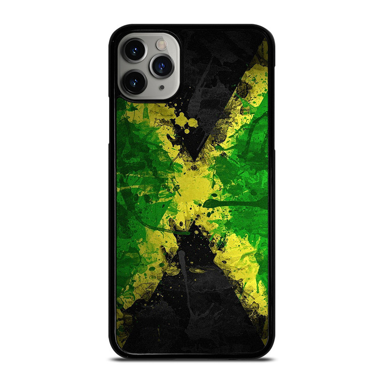 JAMAICAN FLAG SPLASH iPhone 11 Pro Max Case Cover