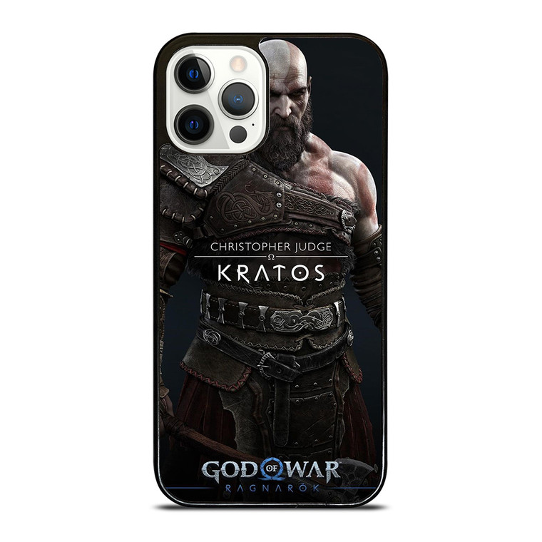 GOD OF WAR RAGNAROK KRATOS CHRISTOPHER JUDGE iPhone 12 Pro Case Cover