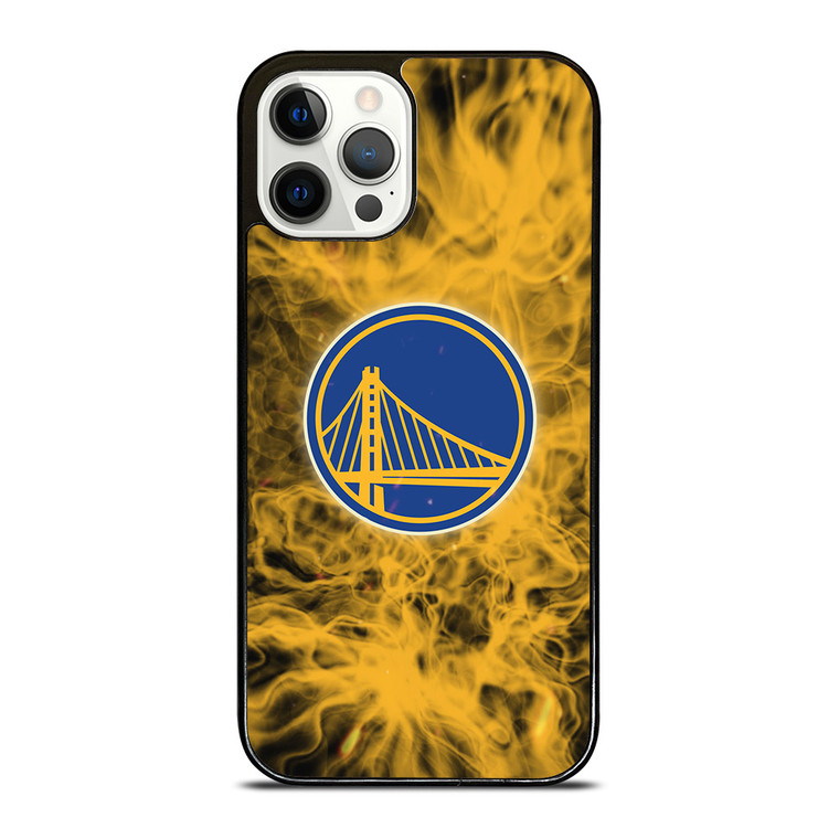 GOLDEN STATE WARRIORS BASKETBALL NBA FIRE iPhone 12 Pro Case Cover