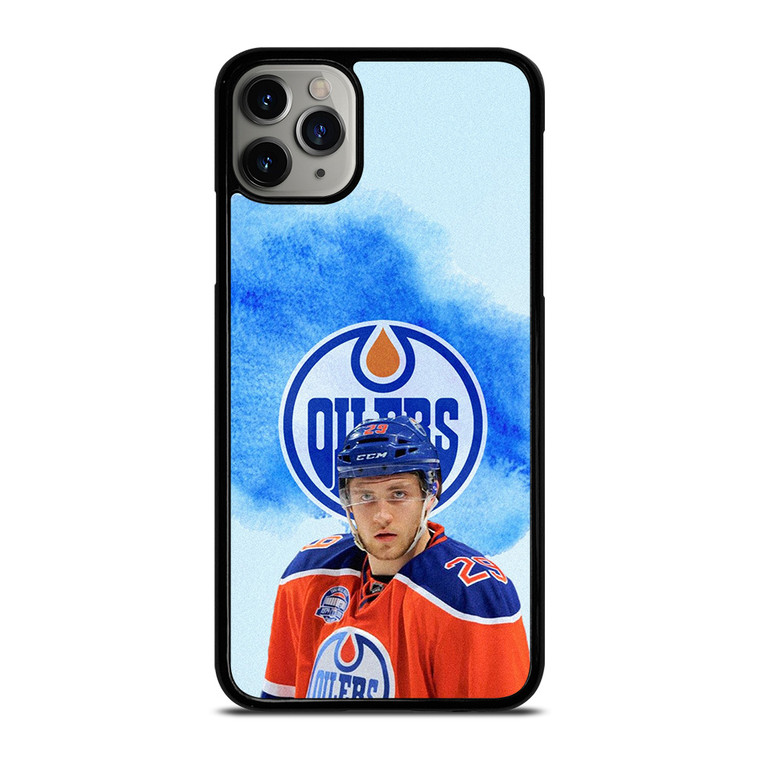 LEON DRAISAITL EDMONTON OILERS 2 iPhone 11 Pro Max Case Cover