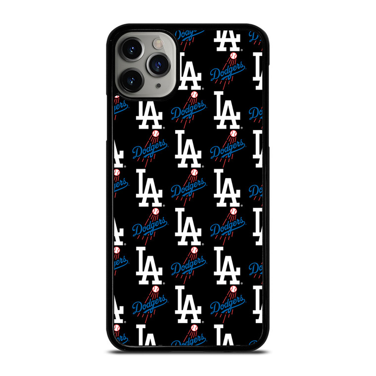 LOS ANGELES DODGERS BASEBALL PATTERN iPhone 11 Pro Max Case Cover