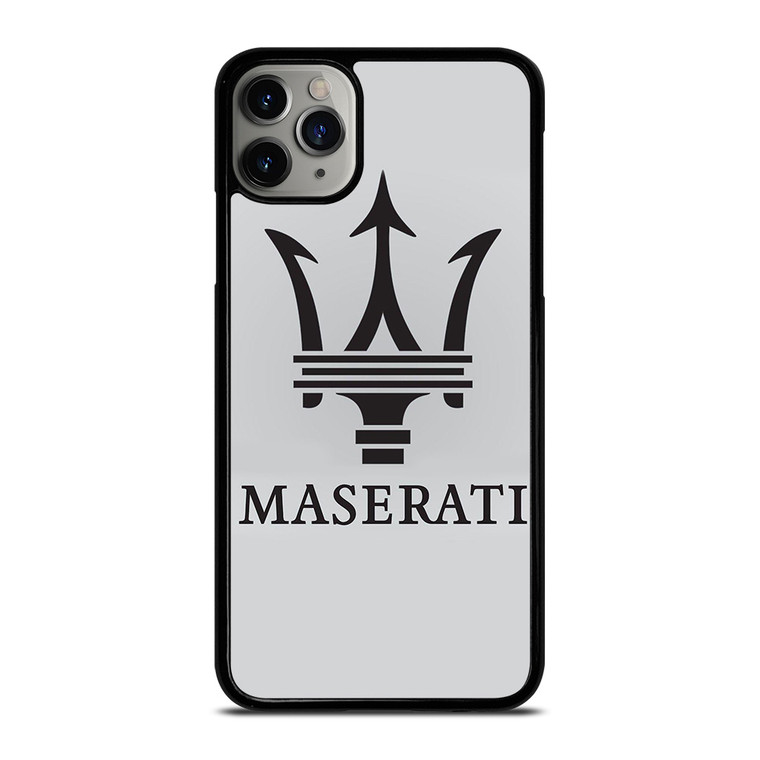 MASERATI FLAT LOGO 2 iPhone 11 Pro Max Case Cover