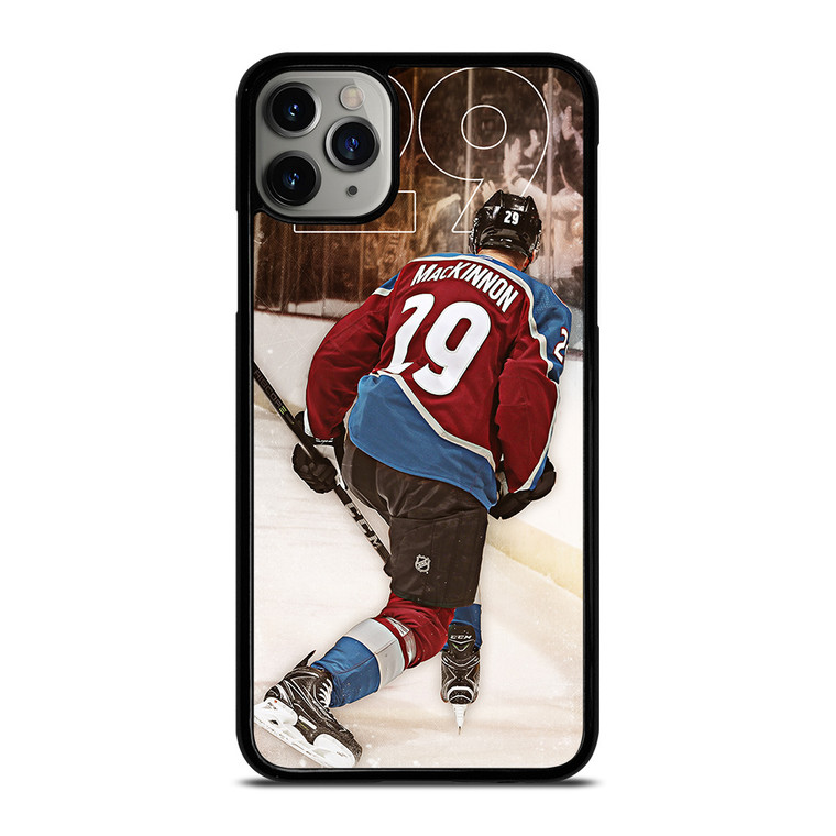 NATHAN MACKINNON COLORADO AVALANCHE iPhone 11 Pro Max Case Cover