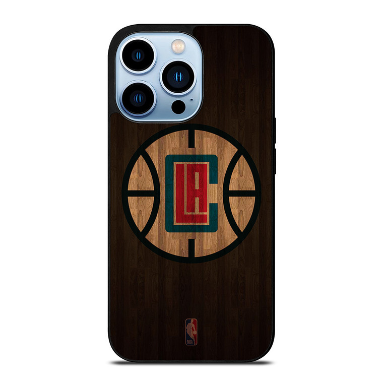 LOS ANGELES CLIPPERS BASKETBALL COURT NBA iPhone 13 Pro Max Case Cover