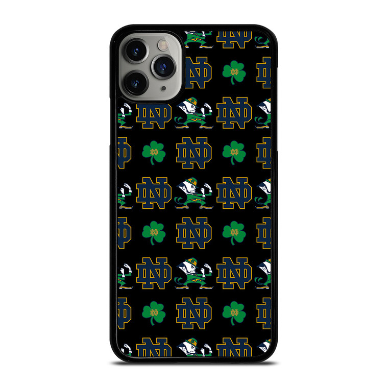 NOTRE DAME FIGNTING IRISH PATTERN iPhone 11 Pro Max Case Cover